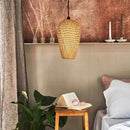 Luminária Pendente de Bambu Artesanal Estilo Japonês Zelar - Casa & Jardim  Luminária de Teto  Casa Farfelle