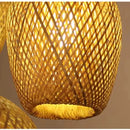 Luminária Pendente de Bambu Artesanal Estilo Japonês Zelar - Casa & Jardim  Luminária de Teto  Casa Farfelle