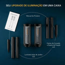 Luminária Solar Externa de Jardim - Swanlight 54 (Iluminação)   Casa Farfelle