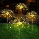 Luminária Solar Fogos de Artifício  Iluminação  Casa Farfelle