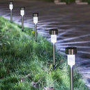 Luminária Solar de Jardim Espeto Inox - Swanlight  Iluminação  Casa Farfelle