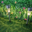 Luminária Solar de Jardim Espeto Inox - Swanlight  Iluminação  Casa Farfelle