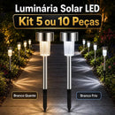 Luminária Solar de Jardim Espeto Inox - Swanlight  Iluminação  Casa Farfelle