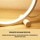 Luminária de Mesa Alumínio Moderna Touch Casa Farfelle  107 (Iluminação)  Casa Farfelle