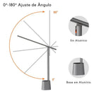 Luminária de Mesa Inteligente Baseus Ajuste de Luz Automática  134 (Iluminação)  Casa Farfelle
