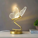 Luminária de Mesa LED Borboleta – Design Moderno  Iluminação  Casa Farfelle