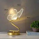 Luminária de Mesa LED Borboleta – Design Moderno  Iluminação  Casa Farfelle