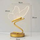 Luminária de Mesa LED Borboleta – Design Moderno  Iluminação  Casa Farfelle