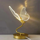 Luminária de Mesa LED Borboleta – Design Moderno  Iluminação  Casa Farfelle