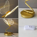 Luminária de Mesa LED Borboleta – Design Moderno Zelar - Casa & Jardim  Luminária de Mesa  Casa Farfelle