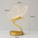 Luminária de Mesa LED Borboleta – Design Moderno Zelar - Casa & Jardim  Luminária de Mesa  Casa Farfelle