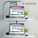 Luminária de Mesa Led Escritório Fléxivel Alumínio Casa Farfelle  109 (Iluminação)  Casa Farfelle