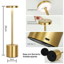 Luminária de Mesa Recarregável Sem fio Decorativa COMPRE 1 LEVE 2 Casa Farfelle  125 (Iluminação)  Casa Farfelle