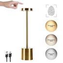 Luminária de Mesa Recarregável Sem fio Decorativa COMPRE 1 LEVE 2 Casa Farfelle  125 (Iluminação)  Casa Farfelle