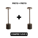 Luminária de Mesa Recarregável Sem fio Decorativa COMPRE 1 LEVE 2 Casa Farfelle  125 (Iluminação)  Casa Farfelle