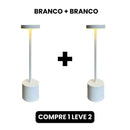 Luminária de Mesa Recarregável Sem fio Decorativa COMPRE 1 LEVE 2 Casa Farfelle  125 (Iluminação)  Casa Farfelle