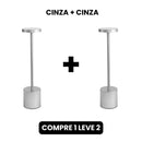 Luminária de Mesa Recarregável Sem fio Decorativa COMPRE 1 LEVE 2 Casa Farfelle  125 (Iluminação)  Casa Farfelle