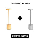 Luminária de Mesa Recarregável Sem fio Decorativa COMPRE 1 LEVE 2 Casa Farfelle  125 (Iluminação)  Casa Farfelle