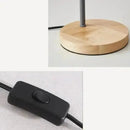 Luminária de Mesa com Bambu e Alumínio  Iluminação  Casa Farfelle