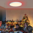 Luminária de Teto Plafon LED Redondo Inteligente Alexa Google Home  Iluminação  Casa Farfelle