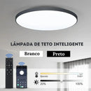 Luminária de Teto Plafon Led Sobrepor Redondo Moderno Com Controle Loja Toque de Casa  153  Casa Farfelle