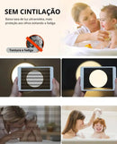 Luminária de Teto Plafon Led Sobrepor Redondo Moderno Com Controle Loja Toque de Casa  153  Casa Farfelle