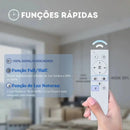 Luminária de Teto Plafon Led Sobrepor Redondo Moderno Com Controle  159 (Iluminação)  Casa Farfelle
