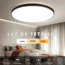 Luminária de Teto Plafon Led Sobrepor Redondo Moderno Loja Toque de Casa  152  Casa Farfelle