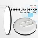 Luminária de Teto Plafon Led Sobrepor Redondo Moderno Loja Toque de Casa  152  Casa Farfelle