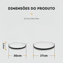 Luminária de Teto Plafon Led Sobrepor Redondo Moderno  154 (Iluminação)  Casa Farfelle