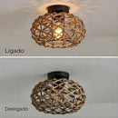 Luminária de Teto Plafon Oho-Chic  Iluminação  Casa Farfelle