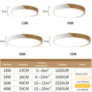 Luminária de Teto Plafon Redondo LED Estilo Nórdico  163 (Iluminação)  Casa Farfelle
