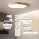 Luminária de Teto Plafon Redondo LED Estilo Nórdico  Iluminação  Casa Farfelle