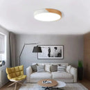 Luminária de Teto Plafon Redondo LED Estilo Nórdico  Iluminação  Casa Farfelle