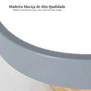 Luminária de Teto Plafon Redondo Led Estilo Nórdico Loja Toque de Casa  156  Casa Farfelle