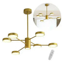 Lustre Led Pendente Nórdico Galáxia 6 Hastes Moderno Zelar - Casa & Jardim    Casa Farfelle