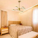 Lustre Led Pendente Nórdico Galáxia 6 Hastes Moderno 181 (Iluminação)  Casa Farfelle