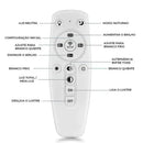 Lustre Led Pendente Nórdico Galáxia 6 Hastes Moderno 181 (Iluminação)  Casa Farfelle