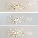 Lustre Para Sala Excecutive - Golden Evolut Casa Farfelle  131 (Iluminação)  Casa Farfelle