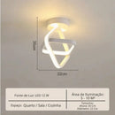 Lustre Para Sala Moderno em LED  107 (Iluminação)  Casa Farfelle