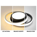 Lustre Para Sala Moderno em LED Casa Farfelle  133 (Iluminação)  Casa Farfelle