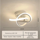 Lustre Para Sala Moderno em LED Casa Farfelle  133 (Iluminação)  Casa Farfelle