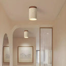 Lustre Pedra Travertino com Textura Natural e Iluminação Aconchegante Zelar - Casa & Jardim  Luminária de Teto  Casa Farfelle