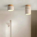 Lustre Pedra Travertino com Textura Natural e Iluminação Aconchegante Zelar - Casa & Jardim  Luminária de Teto  Casa Farfelle