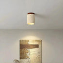 Lustre Pedra Travertino com Textura Natural e Iluminação Aconchegante Zelar - Casa & Jardim  Luminária de Teto  Casa Farfelle