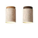 Lustre Pedra Travertino com Textura Natural e Iluminação Aconchegante Zelar - Casa & Jardim  Luminária de Teto  Casa Farfelle