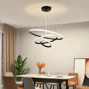 Lustre Pendente Circular Triplo em LED Casa Farfelle  192 (Iluminação)  Casa Farfelle