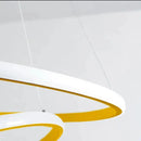 Lustre Pendente Circular Triplo em LED Casa Farfelle  192 (Iluminação)  Casa Farfelle