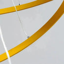 Lustre Pendente Circular Triplo em LED  Iluminação  Casa Farfelle
