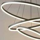 Lustre Pendente Circular Triplo em LED  Iluminação  Casa Farfelle